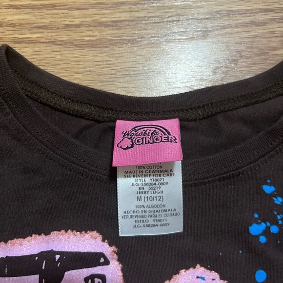y2k Wasabi + Ginger Shirt Youth Medium - Picture 2 of 4